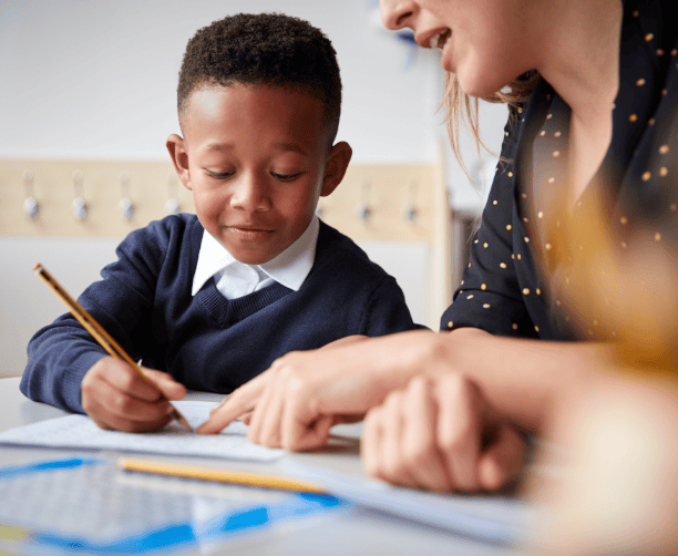 Child Talking To Therapist