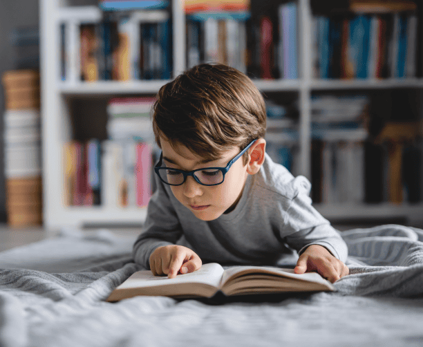 Children Reading Picture Book