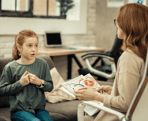 Confident Student Smiling In School Library