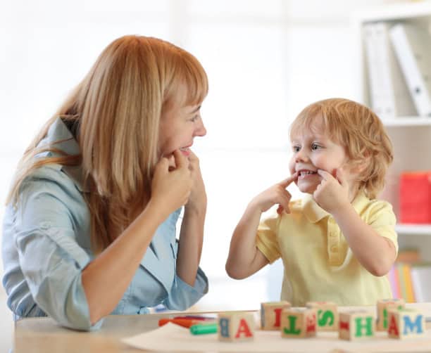 Learning Time With Clock In Classroom