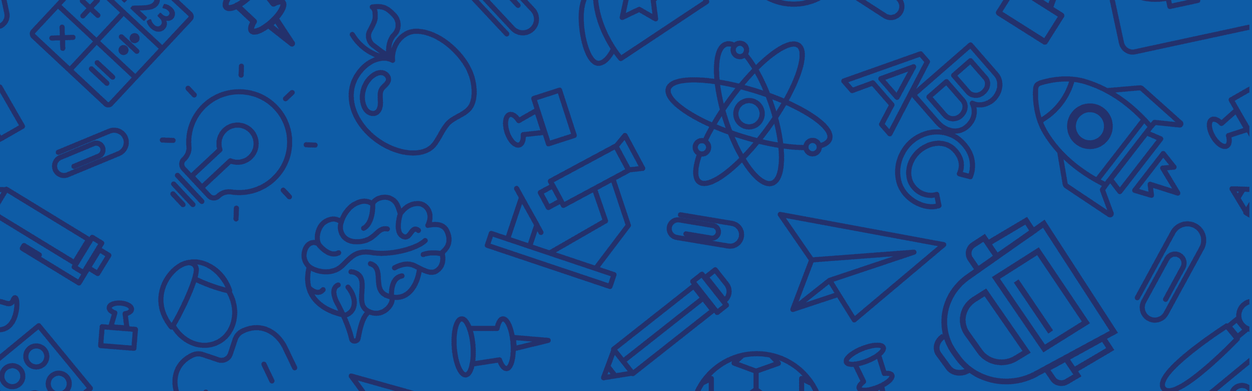 School Theme Background Pattern