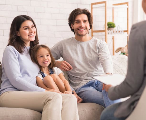 Therapist Teaching Emotions With Pictures