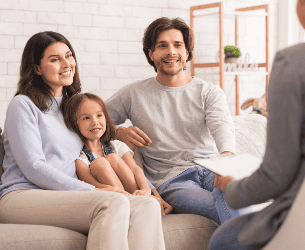 Therapist Teaching Emotions With Pictures