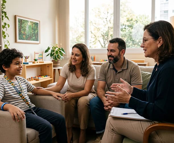 Child Development Consultation With Parents And Specialist